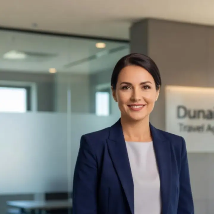 Portret Oleny Dunaievej, przedstawicielki Biura podróży XO Warszawa