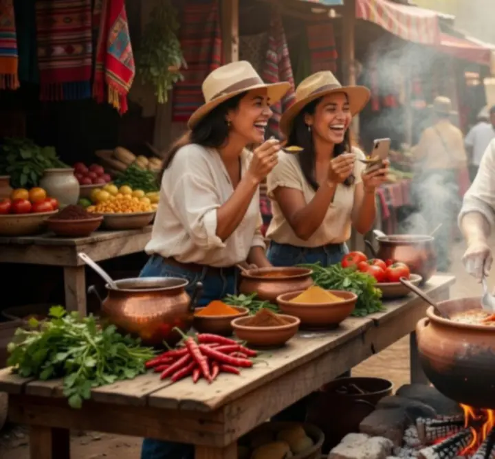 Grupa uczestników podczas wyjazdu kulinarnego